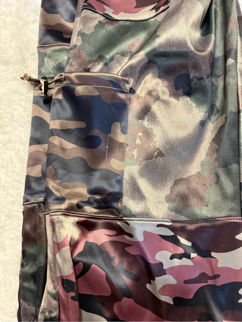 Maniere de Voir Camouflage Print Skinny Leg Pants - Picture 16 of 16